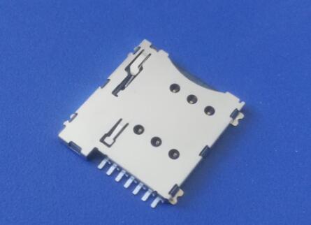 Micro-SIM Socket 6+1P H1.35